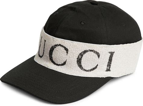 baseball hat with gucci headband|Gucci men hats size large.